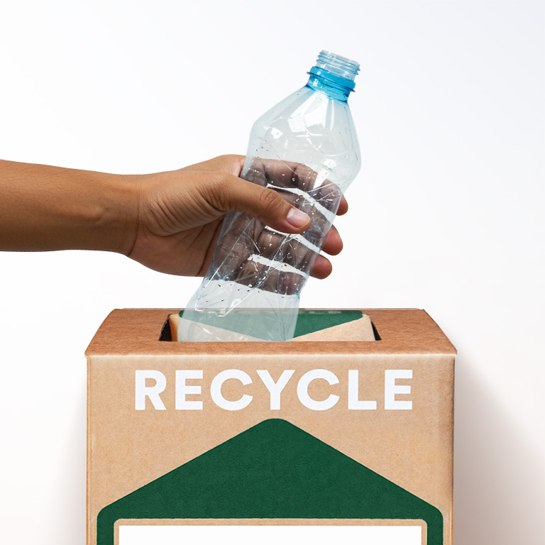 plastic bottle recycling images