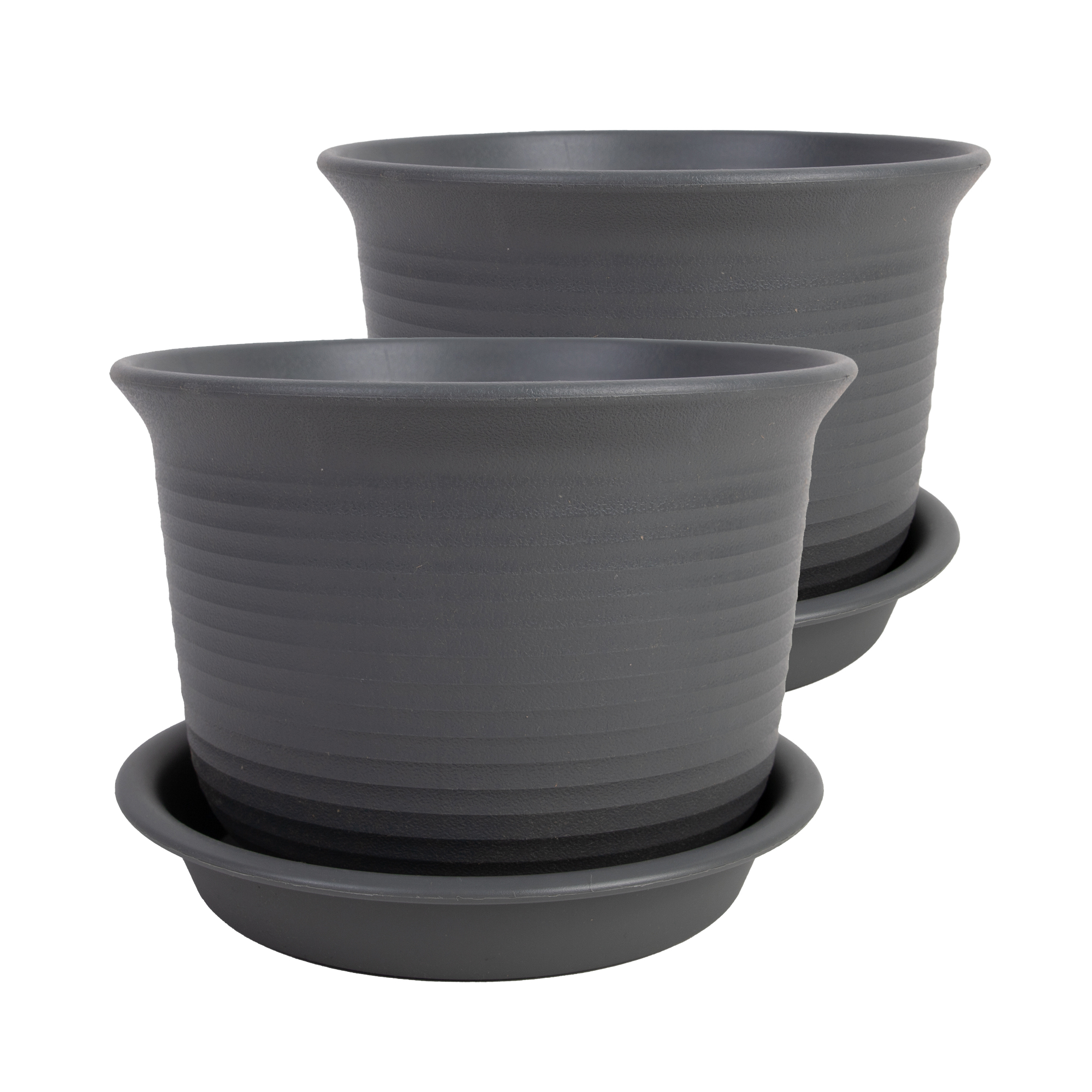 SRL.ROUNDTYPE PLANT POT-M カタチ製作所2 SET of 2: Large Round Plant Pot