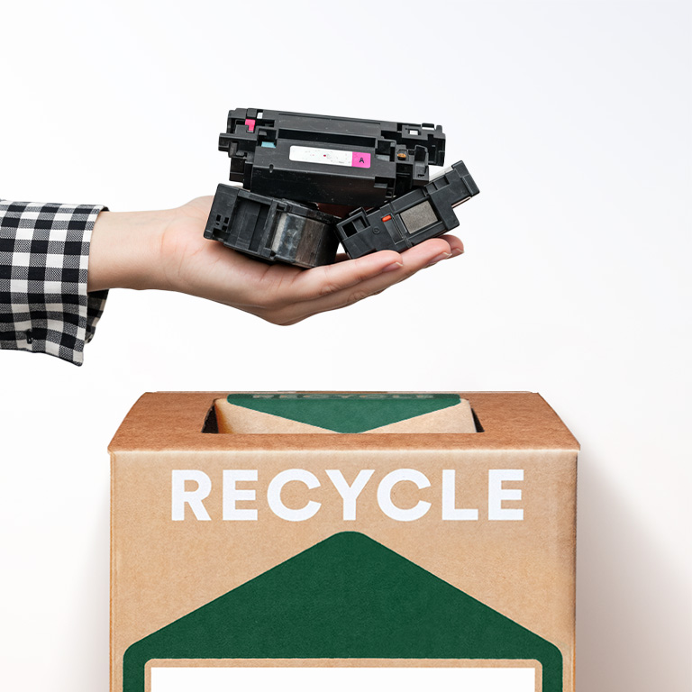 Recycle ink and toner cartridges | SpecsCycle Zero Waste Box™ by TerraCycle