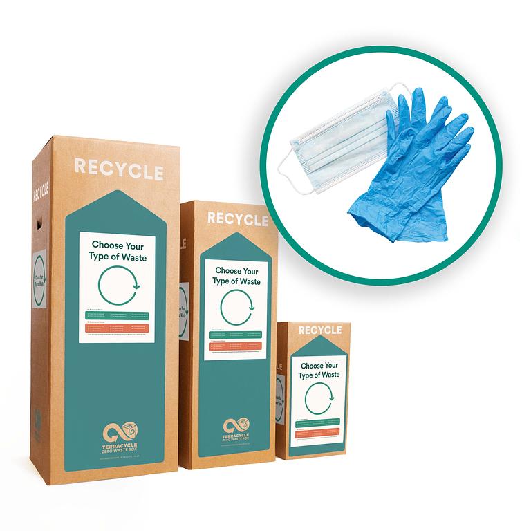 Recycle PPE disposable masks and gloves with this Zero Waste Box