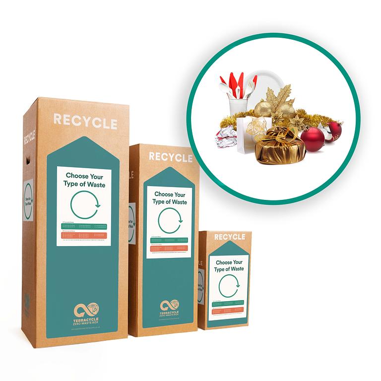 Recycle your holiday decorations and party supplies with Zero Waste Box