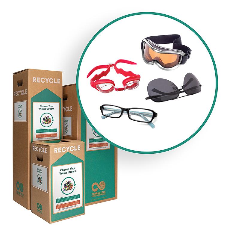 Recycle eyewear Zero Waste Box by TerraCycle