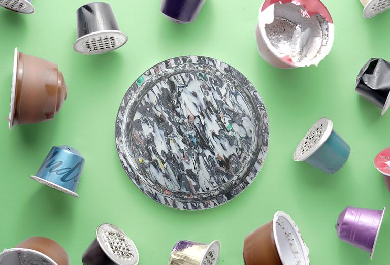 Coaster and coffee pods