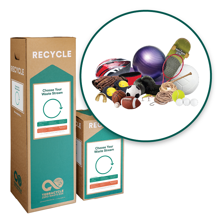 Recycle your Sports Equipment with Zero Waste Box