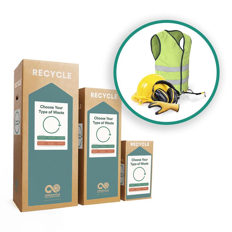 Recycle high vis jackets, helmets and ear defenders with Zero Waste Box
