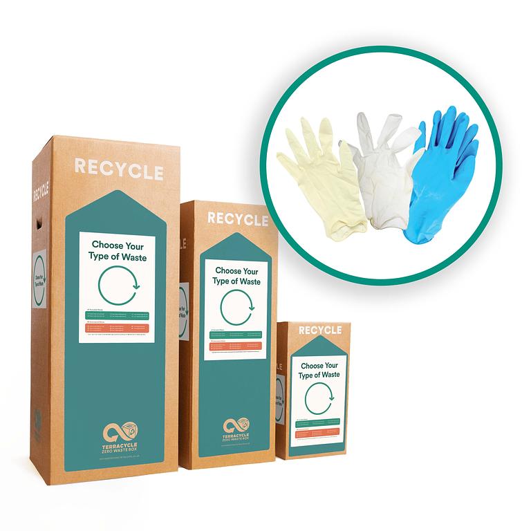 Recycle vinyl, nitrile and latex disposable gloves with this Zero Waste Box