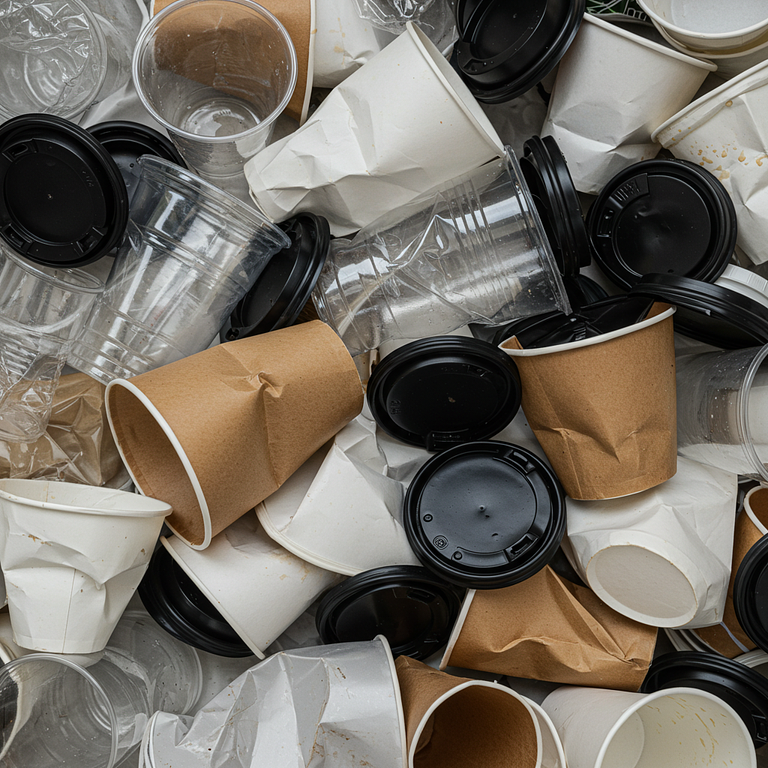 Disposable Cups and Lids 