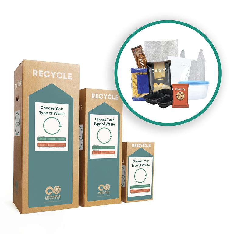 Recycle flexible and rigid plastic packaging with this Zero Waste Box