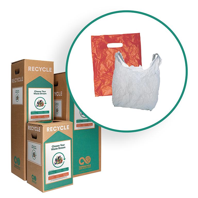 Recycle plastic shopping bags Zero Waste Box by TerraCycle