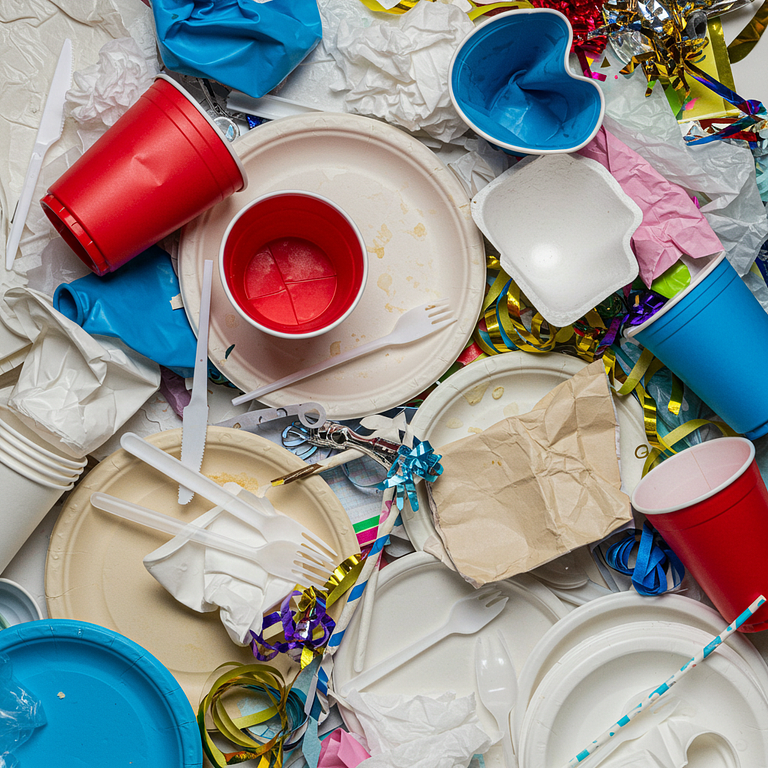 Recycle dining disposables and party supplies | OfficeCycle Zero Waste Box™