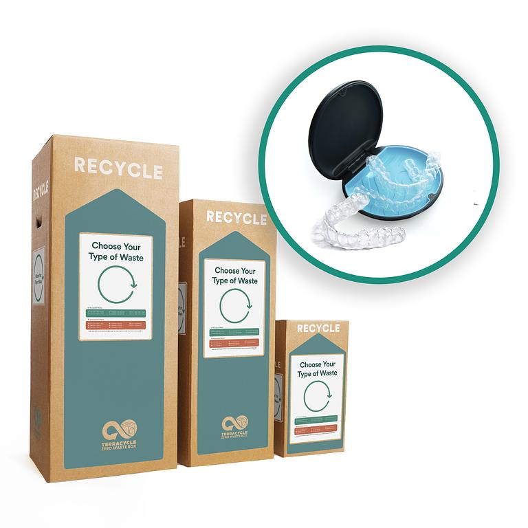 Recycle dental aligners with this Zero Waste Box