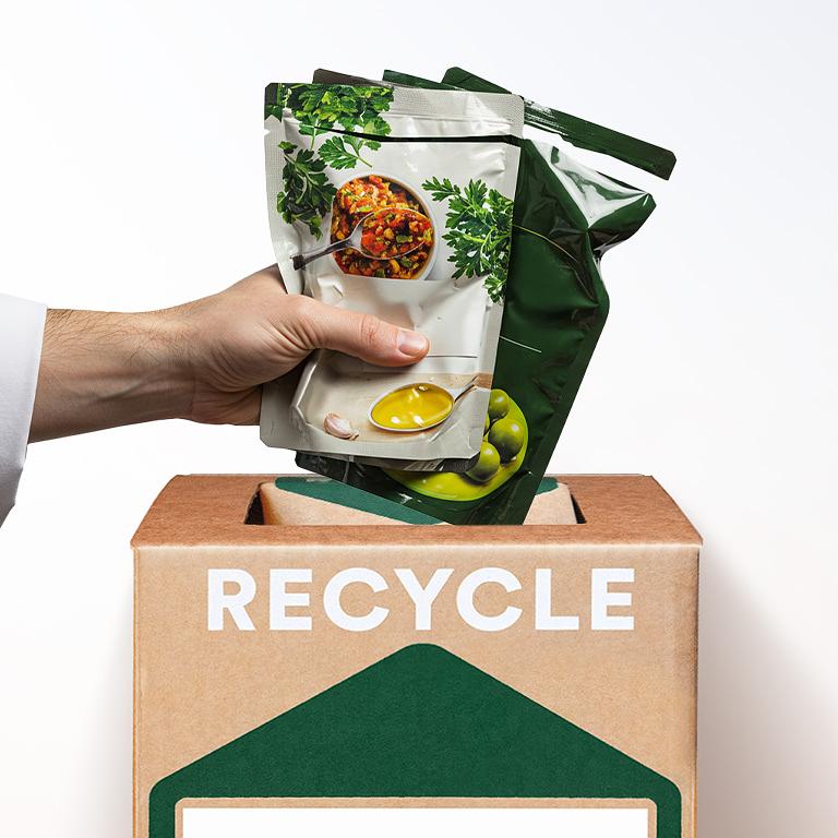 Recycle Liquid Sachets and Flexible Packaging