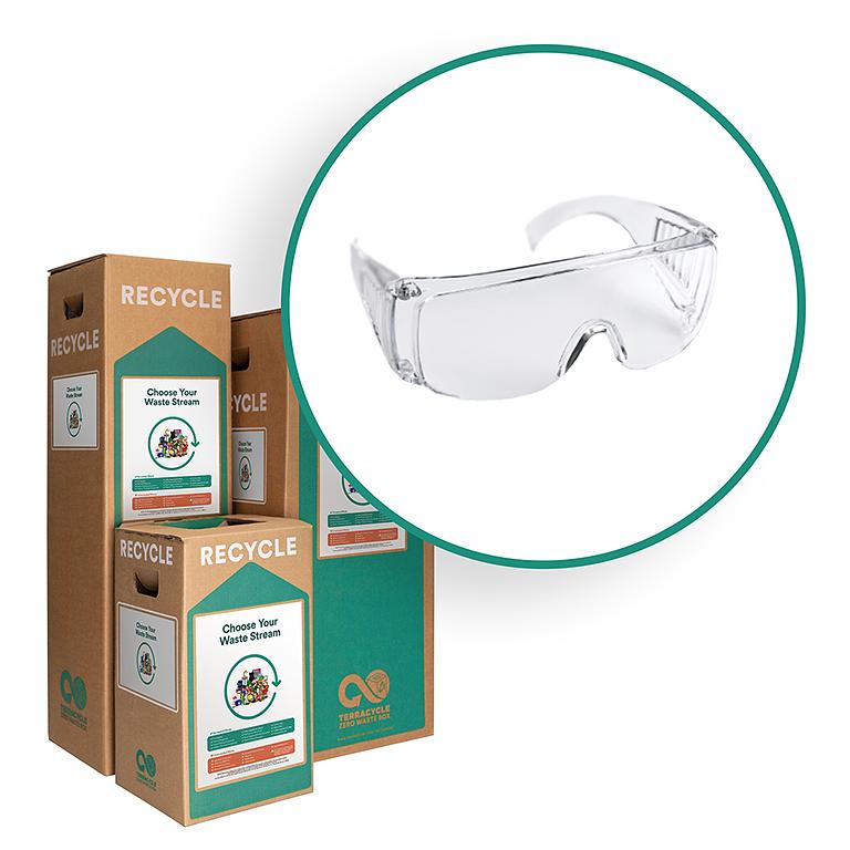 Recycle protective eyewear Zero Waste Box by TerraCycle