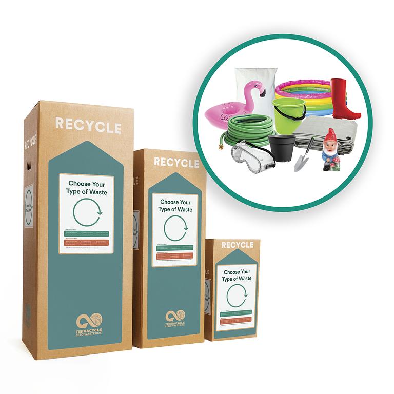 Recycle waste stored in your garage and garden products with this Zero Waste Box