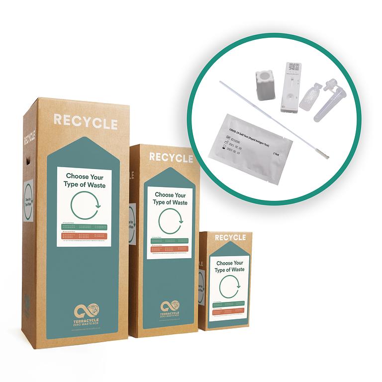 Recycle lateral flow test kits