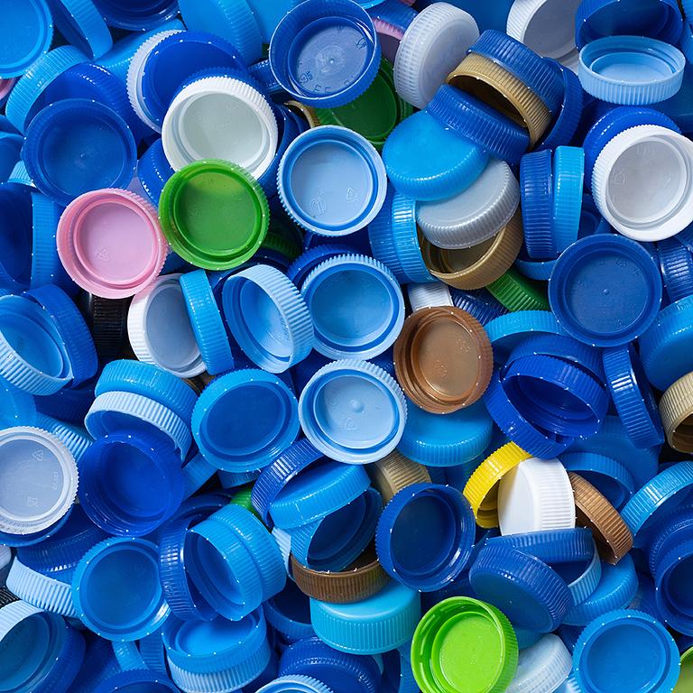 plastic bottle caps