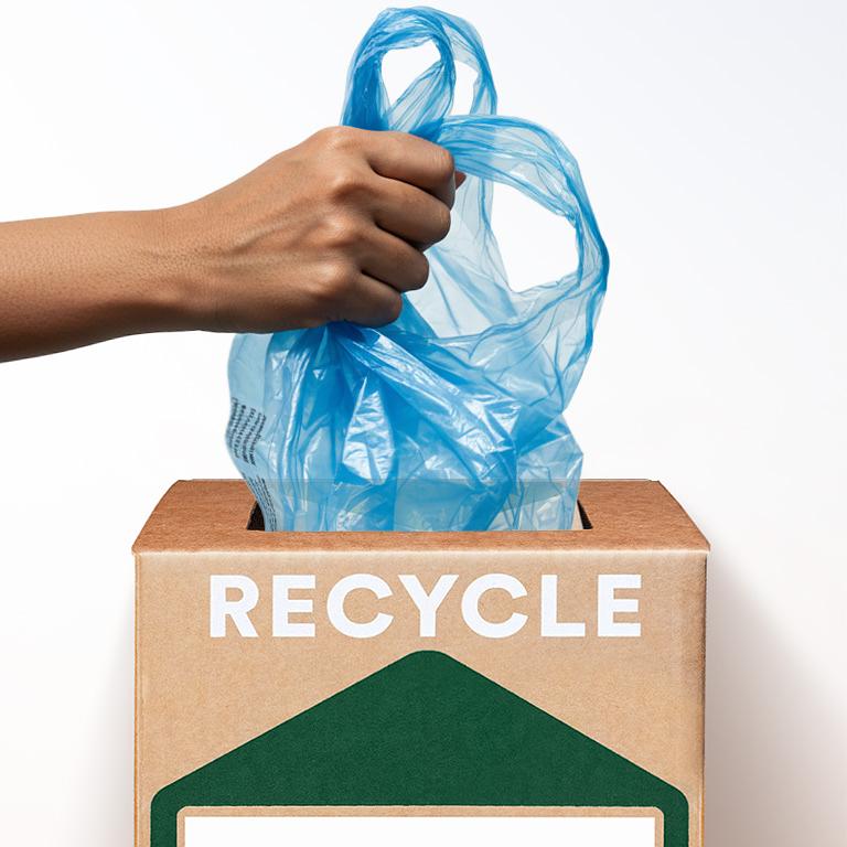 Recycle Plastic Bags Trash Bags For Recycling Bins Star Market