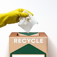 Thumbnail for ClinicCycle Synthetic Disinfectant Wipes - Zero Waste Box™