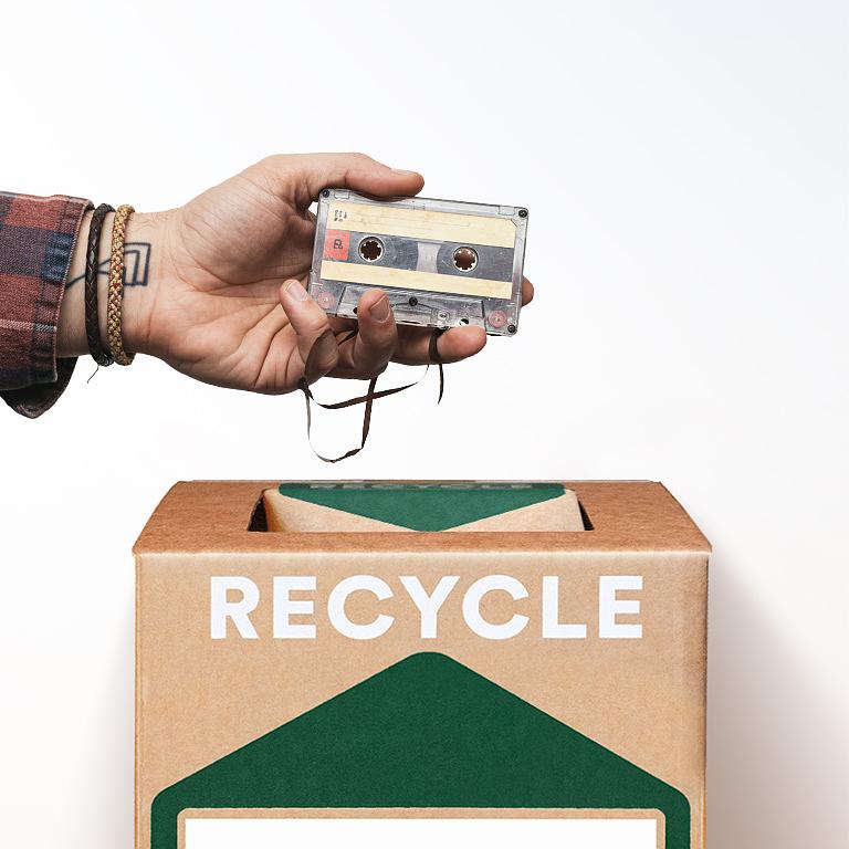 Recycle cassette tapes | Zero Waste Box™ by TerraCycle